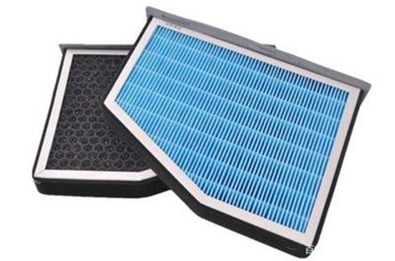 Automotive air condition filter system (12)